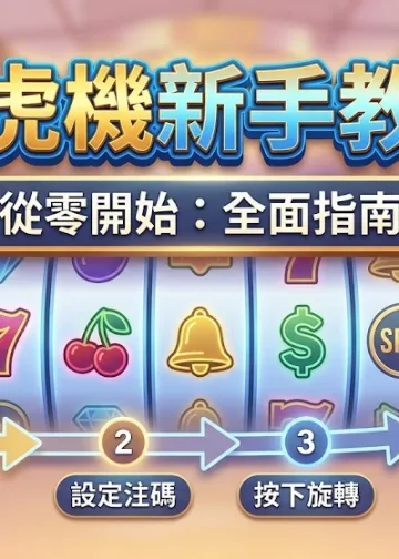 【2026 老虎機懶人包】老虎機怎麼玩？新手必看的 3 個致勝攻略與常見問題